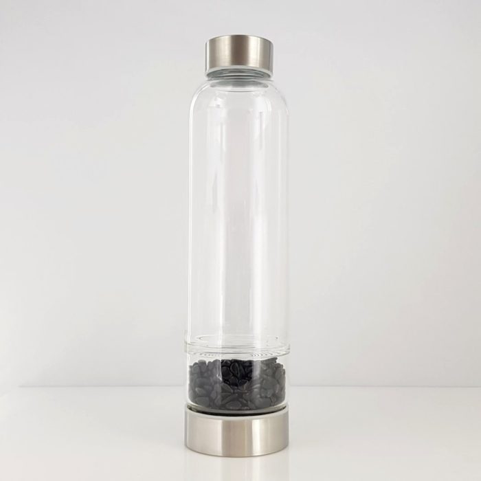 Black Obsidian Water Bottle