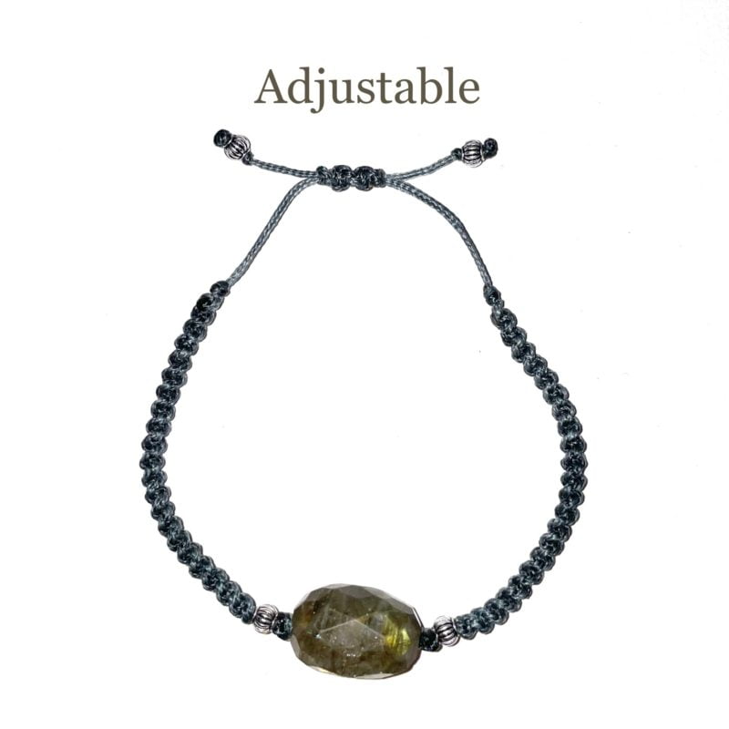Labradorite String Bracelet.