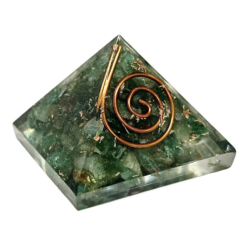 Pyramid Jade Orgonite Mini