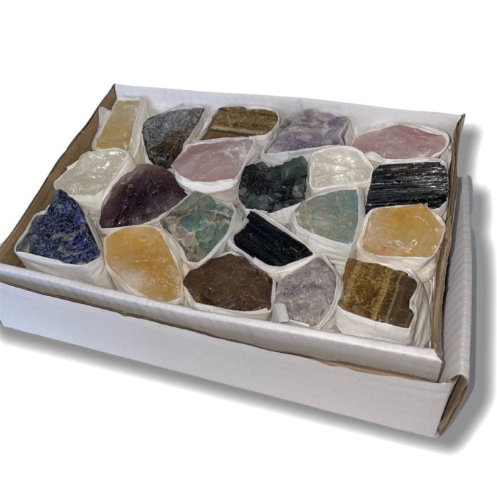 Rough Raw Crystals Boxed