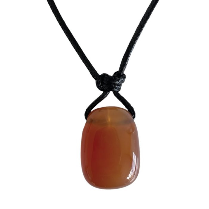 Carnelian Tumbled Drilled Necklace