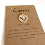 Cancer Star Sign Necklace