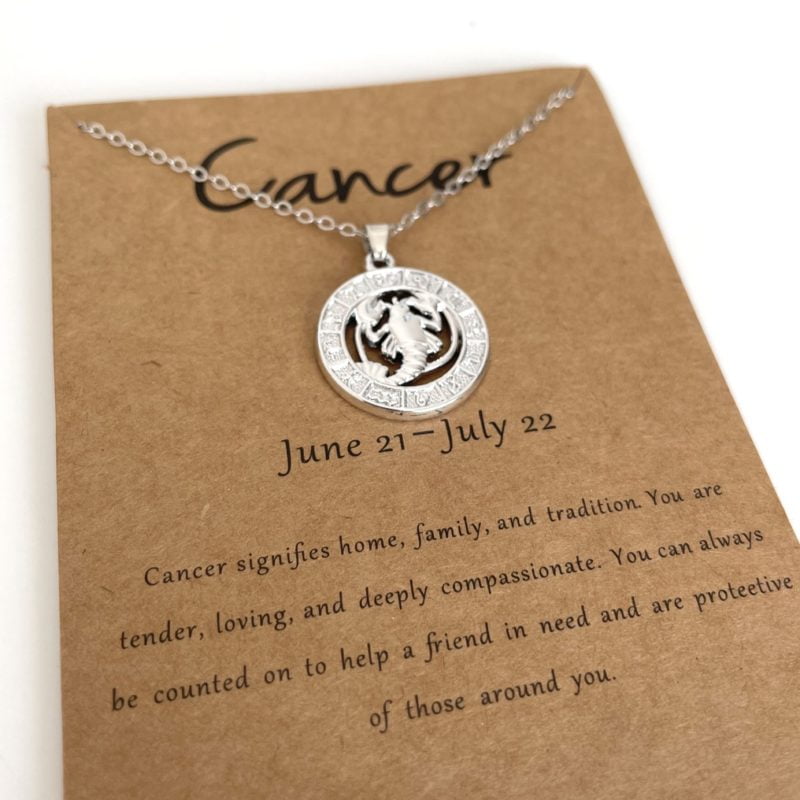 Cancer Star Sign Necklace