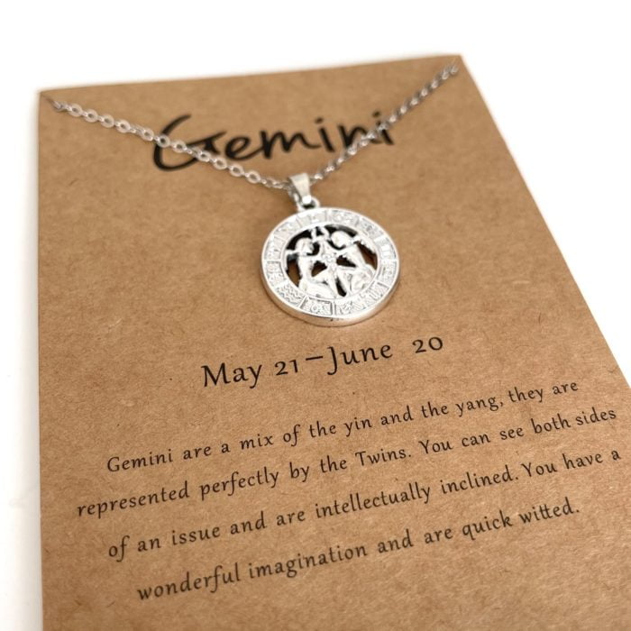 Gemini Star Sign Necklace