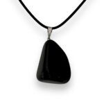 Black Obsidian Tumbled Crystal necklace