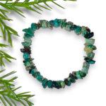 African turquoise Chip Bracelet